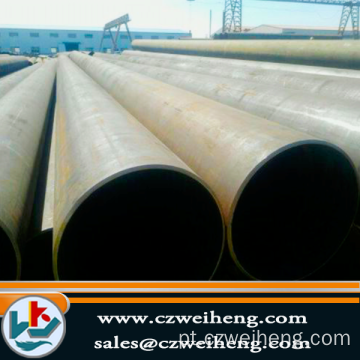 Tubos de aço da pilha de ASTM A252 / pilha da tubulação / LSAW para a construção